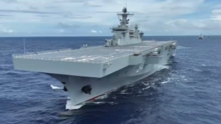 China's new Type 075 amphibious assault ship Hubei debuts in maritime training
